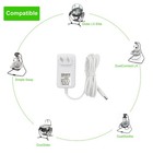 Power Cord For Graco Baby Swing 5v Ac Adapter White