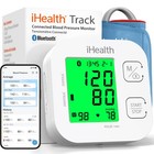 Smart Upper Arm Blood Pressure Monitor - Accurate  Wide-range Cuff  Health Track