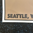 Pearl Jam Poster  By Artist Shuss Seattle 2018