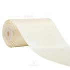 4-inch Wide Ivory Satin Ribbon 10 Yards Double-faced For Weddings And Bows