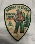 Vintage Souvenir Patch - Smokey Bear Please Be Careful Prevent Forest Fires     
