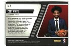 2019-20 Panini Prizm  7 Coby White Luck Of The Lottery