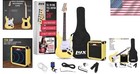 Electric Guitar Kit Bundle 39 Inch Full Size All Accessories Starter Pack