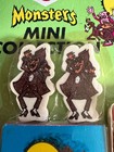Vintage General Mills Monsters Count Chocula Mini Collection Erasers Pad Crayons