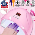 Led Light Nail Lamp Portable Gel Polish Drying Lamps Uv Curing Flashlight Machin