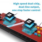 Arcade Fight Joystick 2 Players Controller Compatible With Multiple Platforms