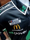 Ross Chastain Clover Chip Ganassi Racing Medium Race Used Pit Crew Shirt Nascar
