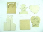 Lot Of 6 Vintage Antique Valentine s Day Die Cut Cards From 1920   s