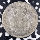 1913 Brazil 2000 Reis Lot c9731 Silver  Km 511