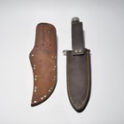 Lot Of 2 Unbranded Fixed Blade Knives Well Made Vintage Large