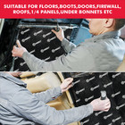 24sqft Car Sound Deadener Mat Proofing Butyl Insulation Material Kill Noise