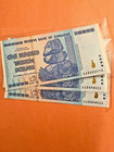 Zimbabwe 100 Trillion Dollars  Unc Banknotes Aa 2008  Lot 3  Sequential Order  3
