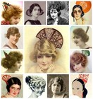 Art Deco Rhinestone Hair Comb  -  No Us Import Fees