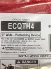     lot Of 6 Siemens Ecqth4 3  Wide Circuit Breaker Padlock Device Murray Ite     