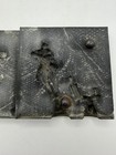 Vintage Lot Of 3 Black Rubber Casting Molds Lead Soldier