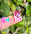 Miniature Dollhouse Valentines Day Conversation Hearts Sweets Candy Doll House