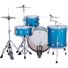 Ludwig Classic Maple Pro Beat 3-piece Drum Shell Pack - Vintage Aqua Sparkle