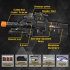 Emerbu P90 Gel Ball Blaster 7 4v Full Automatic 29 Inch Big Size Gel Blaster