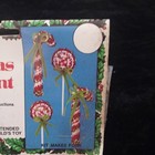 Vtg Holiday Walco Candy Canes   Candy Sequin Bead Christmas Ornament Kit 4024 