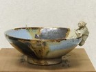 Y2942 Chawan Seto-ware Kintsugi Confectionery Bowl Box Child Decor Japan Antique