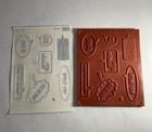 Stampin  Up  Just Sayin  Set Of 8 Rubber Stamps Of Sayings   new   