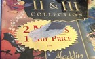 Aladdin Ii   Iii Dvd Collection 2 Disc Box Set Walt Disney Return Of Jafar    new   