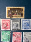 Venezuela Vintage Lot Of 20 Stamps - Famous Buildings - Used  Vg - Mint