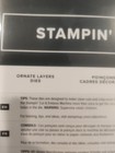 Stampin  Up  Ornate Style Stamp Set With Coordinating Ornate Layers Dies