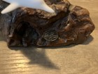 John Perry Mcm Burl Wood Nautical 3 Dolphin Marine Ocean Sculpture Coastal Beach