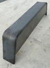Tandem Treadplate 14ga Steel Trailer Fender   16ga Backs 15-16  Wheel 10x72x19