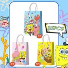 15 Pcs Spongebob Party Gift Bags spongebob Favor Bags Candy Bags Party Supplies