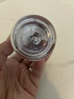 Vintage Clear Blown Glass Funnel Inkwell Old Fountain Pen Ink Well