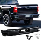 Rear Step Bumper Compatible With 2015 2016 2017 2018 Chevy Silverado gmc Sierra