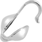 25 Sterling Silver Clam Shell Bead Tips