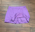 Adidas Golf Skort Skirt Womens Lavender Tennis Pickleball Sports Climacool Sz 14