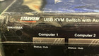 Startech Starview Usb Kvm Switch W  Audio And Usb Hub