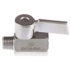 Stainless Steel 304 Ball Valve 1 4  Inch Npt Male X Female Small Mini Valve t2