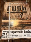 Rush Roll The Bones Tour Original Vintage 1992 Concert Poster In Berlin