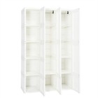 Portable Closet Clothes Modern Foldable Armoire Wardrobe Closet With 10 Cubes 