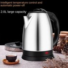 Electric Kettle 2l Stainless Steel Cordless Water Boiler 360   Base Auto Shut Off