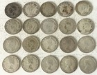 20 Coin Canada Half Dollar Lot 80  Silver  10 Face Canadian Halves Roll A