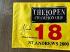 Lot Of 4 Tiger Woods Slam Flags 2000 Pga Us Open pebble  St Andrews 2001 Masters