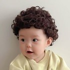 Baby Hair Wig Fluffy Newborn Headwear Short Curly Hair For Baby Photograph Props