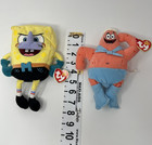 Ty Beanie Buddies Spongebob Squarepants   Patrick Plush Bean Toy