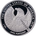 2007-w Platinum American Eagle  100 Pcgs Pr70 Dcam Blue Label - Stock
