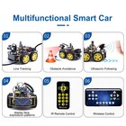 Smart Car Robot 4wd Programmable Diy Starter Kit For Arduino For Uno R3 elect   