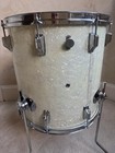 Vintage 60s Rogers Swivo Era Dayton Holiday Floor Tom Drum 16    X 16    Wmp
