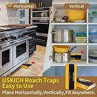 20 Pack Roach Traps     Indoor Glue Traps  Child   Pet Safe  Long-lasting Bait New