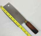 Davpol Stainless Steel Meat Cleaver Wood Handle Made In Portugal Butcher