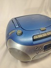 Emerson Pd6537bl Portable Cd Cassette Radio Boombox Blue Silver  Reparts repair